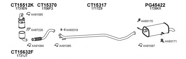 VENEPORTE 150376 Exhaust System